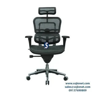 Black Ergohuman Office Chair Lekki Ikeja Surulere Lagos Benin Nigeria