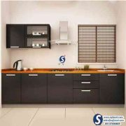 Black Kitchen Cabinet in Lagos Abuja Asaba Port harcourt Owerri Ibadan Nigeria