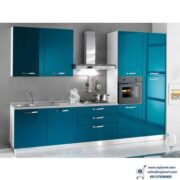 Blue Kitchen Cabinet in Lagos Abuja Asaba Port harcourt Owerri Ibadan Nigeria