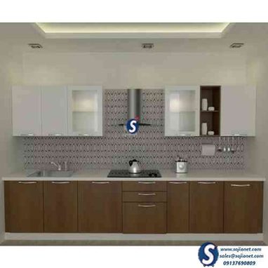 Brown Kitchen Cabinet in Lagos Abuja Asaba Port harcourt Owerri Ibadan Nigeria