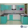 Colourful Kitchen Cabinet in Lagos Abuja Asaba Port harcourt Owerri Ibadan Nigeria