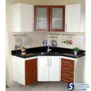 Corner Kitchen Cabinet in Lagos Abuja Asaba Port harcourt Owerri Ibadan Nigeria