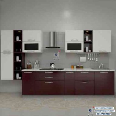 Dark Brown Kitchen Cabinet in Lagos Abuja Asaba Port harcourt Owerri Ibadan Nigeria