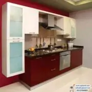 Froasted Glass Kitchen Cabinet in Lagos Abuja Asaba Port harcourt Owerri Ibadan Nigeria