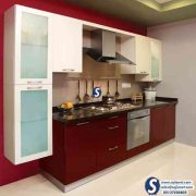 Froasted Glass Kitchen Cabinet in Lagos Abuja Asaba Port harcourt Owerri Ibadan Nigeria