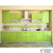 Green Kitchen Cabinet in Lagos Abuja Asaba Port harcourt Owerri Ibadan Nigeria