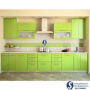 Green Kitchen Cabinet in Lagos Abuja Asaba Port harcourt Owerri Ibadan Nigeria