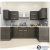 Grey Kitchen Cabinet in Lagos Abuja Asaba Port harcourt Owerri Ibadan Nigeria