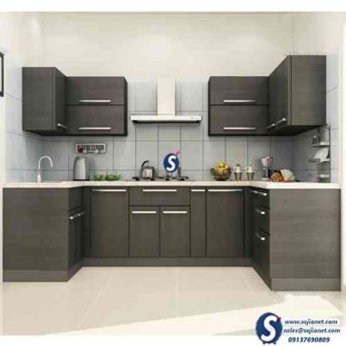 Grey Kitchen Cabinet in Lagos Abuja Asaba Port harcourt Owerri Ibadan Nigeria