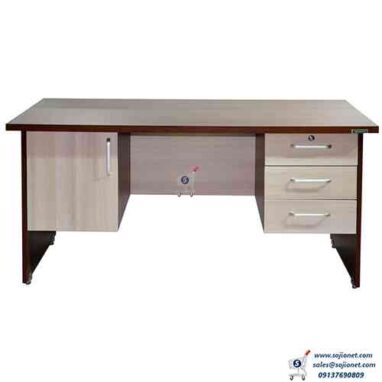 3 Drawers 1 Door Office Table