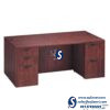 Double Full Pedestals Office Desk