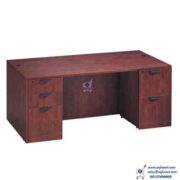 Double Full Pedestals Office Desk