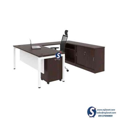 Extensive Storage Office Desk