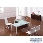 Glass Top Office Table in Lagos Nigeria