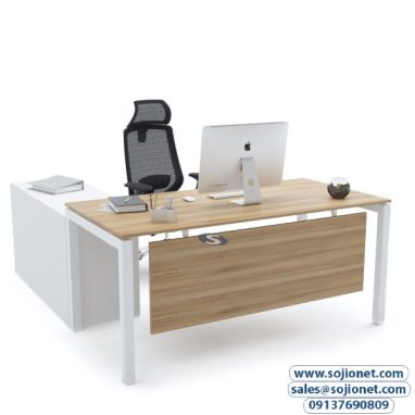 Metal Frame Executive Office Table Desk