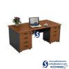 Recent Office Desk Design With Desk High Double Pedestal Bundle