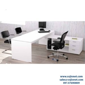White L Shaped Office Table Desk in Port harcourt, Asaba, Abuja