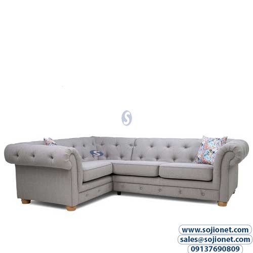 Six Seater + Single Seater Chesterfield Sofa