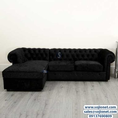 Black L Shaped Sofa in Lagos Nigeria