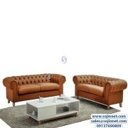 Apartment Size Chesterfield Sofa - Seven Seater