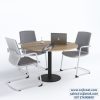 Round Meeting Table Desk Black Metal Drum Base in Lagos, Abuja FCT, Akure, Owerri, Port harcourt, Asaba, Kano, Minna, Nigeria