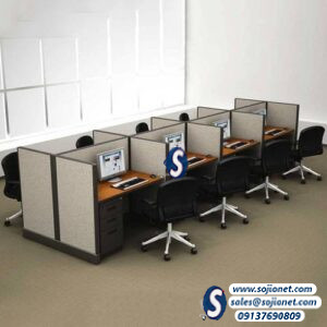 Six Seater Cubicle Workstation Table Desk in Lagos, Abuja FCT, Akure, Owerri, Port harcourt, Asaba, Benin, Kano, Minna, Nigeria
