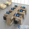 Six Seater Face to Back Workstation Table Desk in Lagos, Abuja FCT, Akure, Owerri, Port harcourt, Asaba, Benin, Kano, Minna, Nigeria