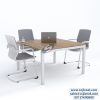 Square Conference Table Desk Metal Base in Lagos, Abuja FCT, Akure, Owerri, Port harcourt, Asaba, Kano, Minna, Nigeria