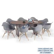 Walnut Boardroom Table Desk