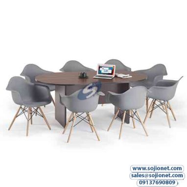 Walnut Boardroom Table Desk