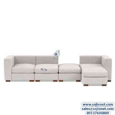 Chaise Modular Sofa with Ottoman in Lagos Nigeria