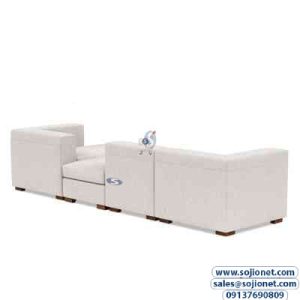 Chaise Modular Sofa with Ottoman in Lagos Nigeria