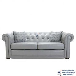 Seven Seater Pure Animal Leather Chesterfield Sofa in Lagos Nigeria