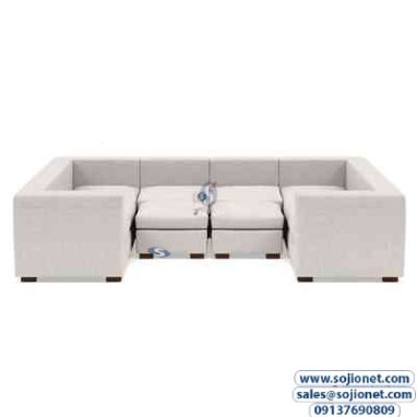 U Shaped Modular Corner Sofa
