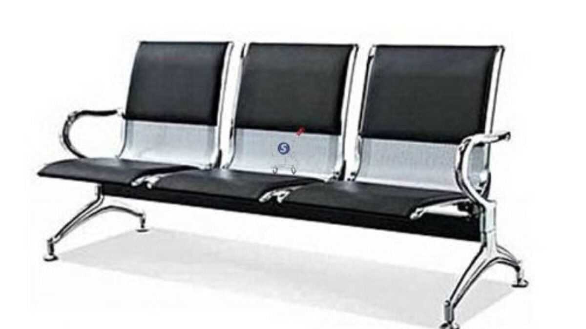 Black Padded Airport Chair in Lagos Nigeria