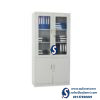 Half Glass Metal Display Cabinet Bookshelf in Lagos Nigeria