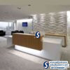 Modern Reception Table Counter in Lagos Nigeria