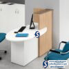 Oval Reception Counter Table in Lagos Nigeria