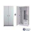 Two Doors Wardrobe in Lagos, Abuja FCT, Akure, Owerri, Port harcourt, Asaba, Benin, Kano, Minna, Nigeria