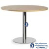 Circular Meeting Bar Table Chrome Base in Lagos Abuja FCT, Akure, Owerri, Port harcourt, Asaba, Kano, Minna, Nigeria.
