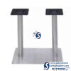 Dual Pole Rectangle Stainless Steel Restaurant Table Base inLagos, Abuja FCT, Akure, Owerri, Port harcourt, Asaba, Kano, Minna, Nigeria.