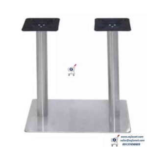 Dual Pole Rectangle Stainless Steel Restaurant Table Base inLagos, Abuja FCT, Akure, Owerri, Port harcourt, Asaba, Kano, Minna, Nigeria.