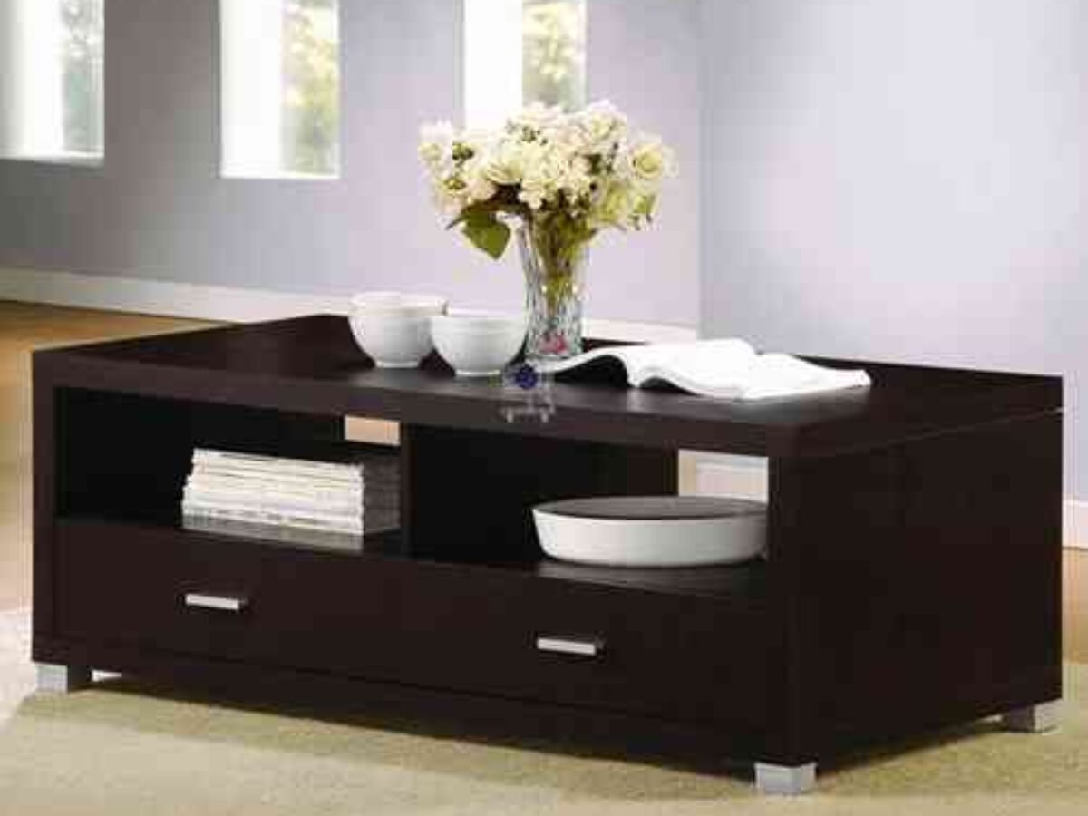 Baxton Studio Derwent Coffee Table with Drawers Baxton Studio Derwent Coffee Table with Drawers