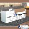 Stylish White Reception Table in Lagos Abuja Port harcourt