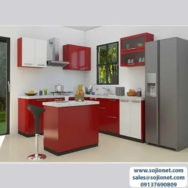 Small L-shaped kitchen Cabinet in Lagos Abuja Asaba Port harcourt Owerri Ibadan Nigeria