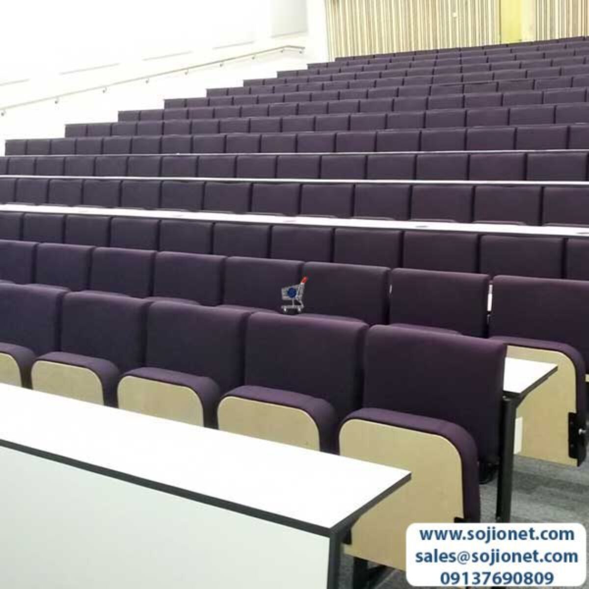 Upholstered Lecture Theater Seating in Lagos Nigeria SOJIONET