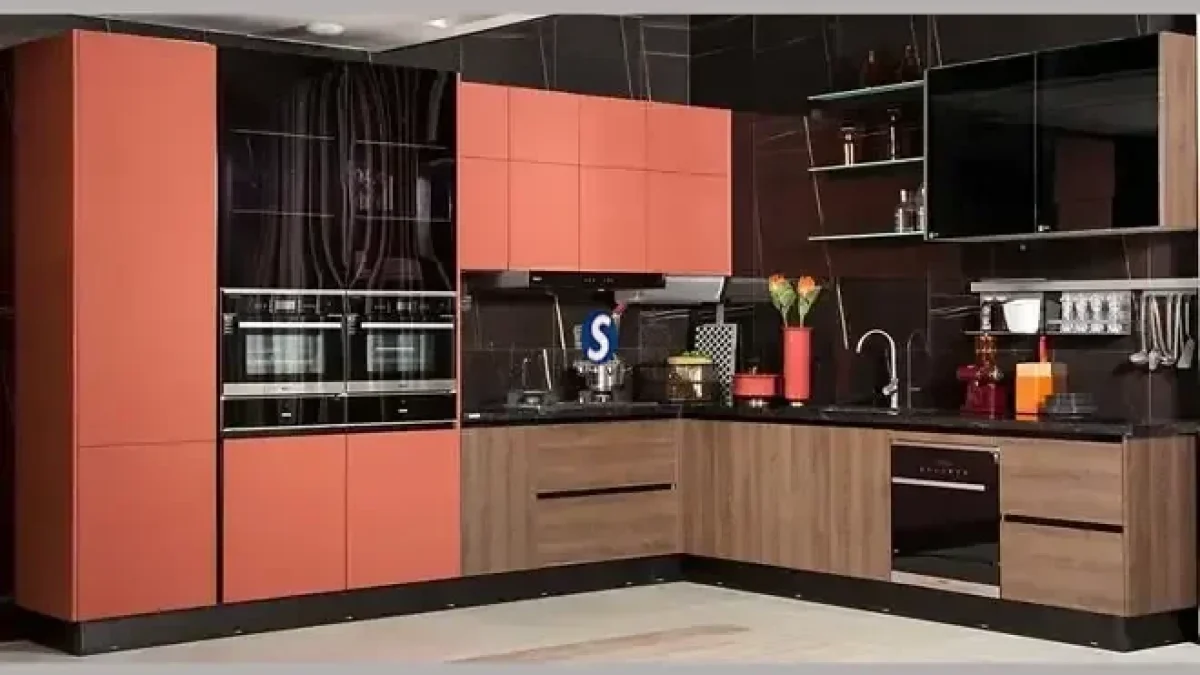 L Shape Modern Dish Organizer L Shape Indian Modular Kitchen At INR In New  Delhi, image size:1200x675