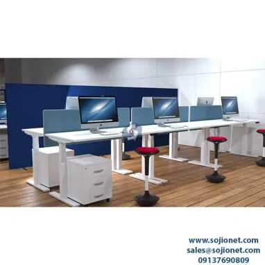 Six Seater Ergonomic Workstation Table Desk in Lagos, Abuja, Port harcourt, Warri, Delta Nigeria