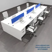 Two Tone Office Workstation Table in Lagos Abuja Port harcourt Enugu Delta Ibadan and nationwide in Nigeria