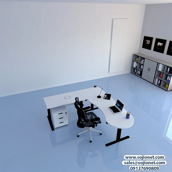 White Executive Adjustable Ergonomic Desk in Abuja Port harcourt